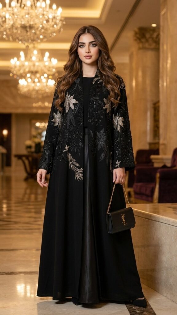 عباية نمارق الذهبية - 1004