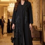 عباية سهرة ربع كلوش - 1019