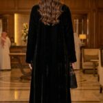 عباية لمسة المخمل - 1012