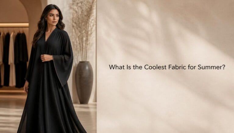 What Is the Coolest Fabric for Summer? The Complete Guide to Choosing the Best Abaya Fabric for Hot Weather