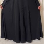 عباية قماش انترنت دبل كلوش - 1052