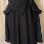 عباية قماش انترنت دبل كلوش - 1052