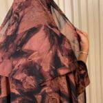 عباية ملونة بشت - 1057