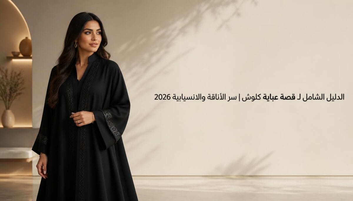 الدليل الشامل لـ قصة عباية كلوش سر الأناقة والانسيابية 2026
