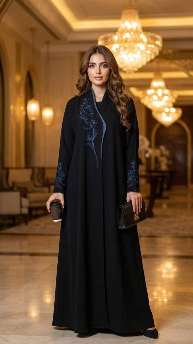 عباية أوركيد الليلية من جيلينا